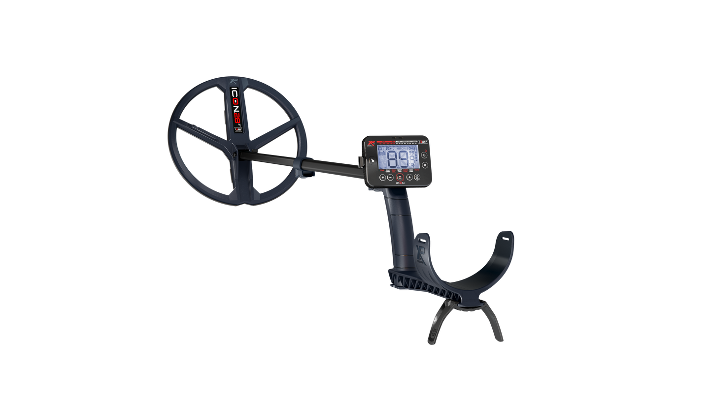 ICON X Detector - Remote control, ICON 11" FMF Coil, WSA ST Headphones, S-Telescopic Carbon Lite Stem